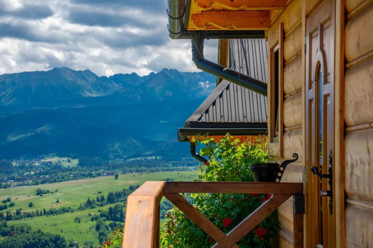 Domki Widokowe Wooden Luxury Chalet & Jacuzzi Zab Eksteriør billede