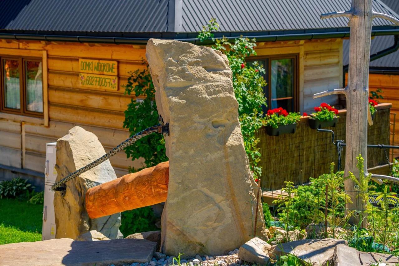 Domki Widokowe Wooden Luxury Chalet & Jacuzzi Zab Eksteriør billede