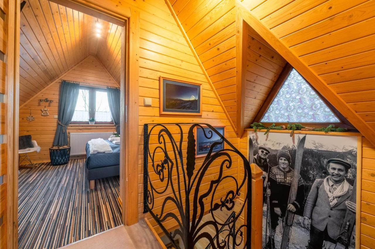 Domki Widokowe Wooden Luxury Chalet & Jacuzzi Zab Eksteriør billede